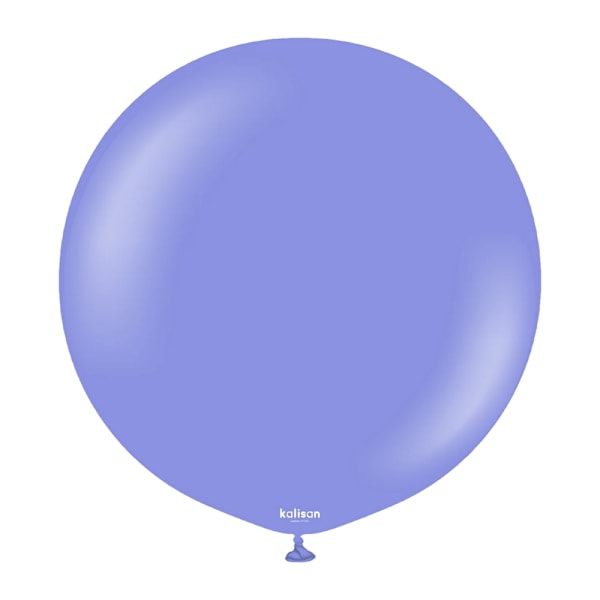 Kalisan Latex Enfärgade Ballonger (2-pack) One Size Periwinkle Periwinkle One Size