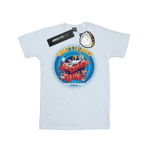 Looney Tunes Boys Cartoons What´s Up Doc Cirkel T-shirt 5-6 år White 5-6 Years