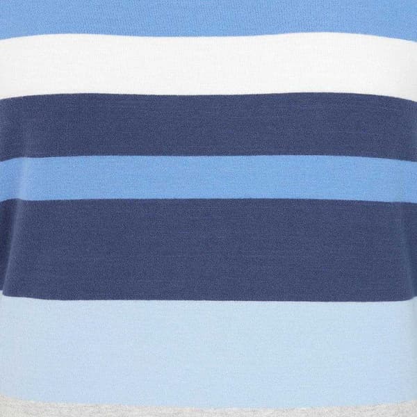 Lazy Jacks Dam/Dam Multi Stripe Breton Topp L Vinterblå Winter Blue L
