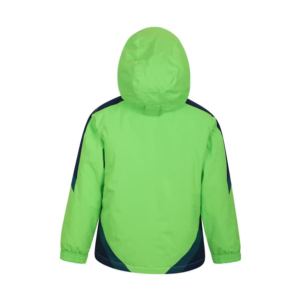 Mountain Warehouse Raptor Snöskidjacka för Barn 7-8 År Green 7-8 Years
