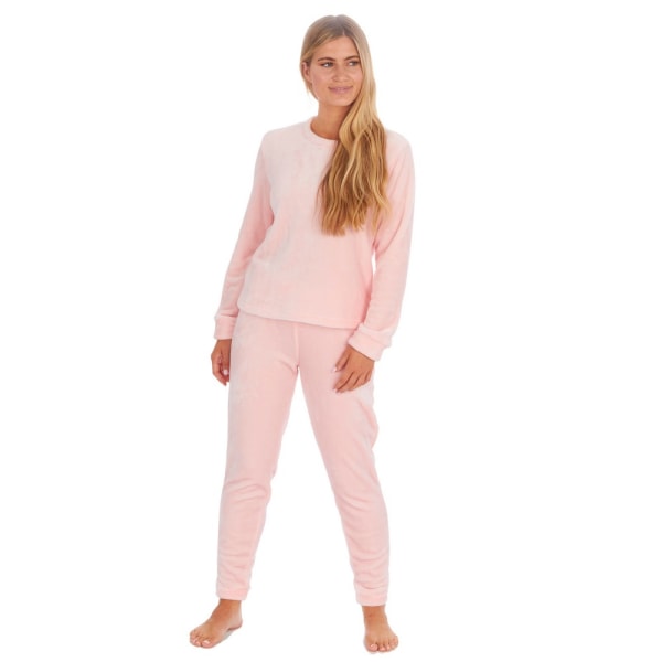 Forever Dreaming Womens/Ladies Shimmer Finish Flanell Pyjamas L Pink L