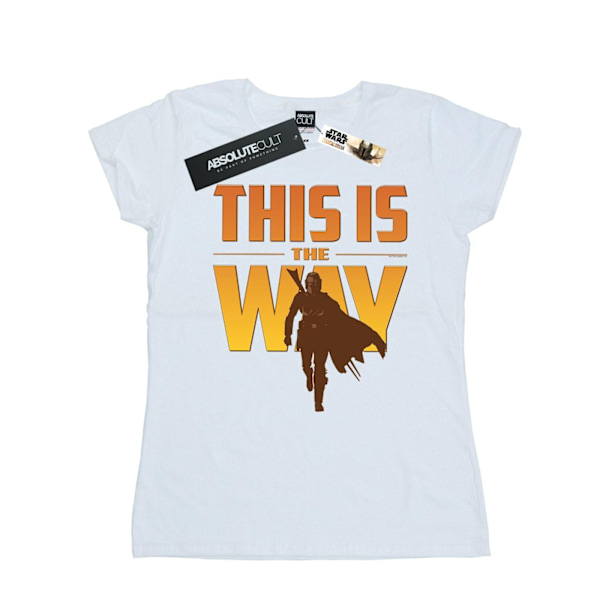 Star Wars Dam/Damer The Mandalorian This Is The Way Bomull White XXL