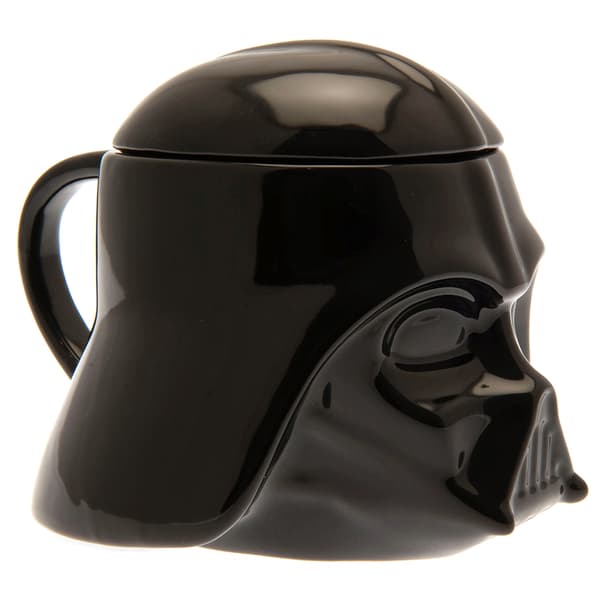 Star Wars 3D Darth Vader Mugg En Storlek Svart Black One Size