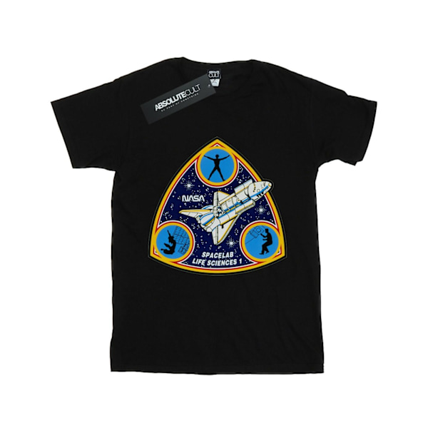 NASA Dam/Kvinnor Klassisk Spacelab Life Science Bomull Boyfrie Black S