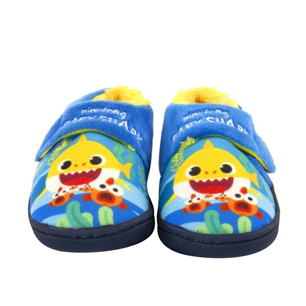 Pinkfong Pojkar Baby Shark Tofflor 8 UK Barn Blå Blue 8 UK Child