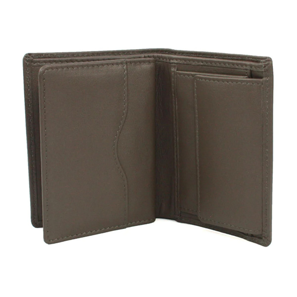 Eastern Counties Leather Unisex Dylan Bi-Fold Läderbil Taupe One Size