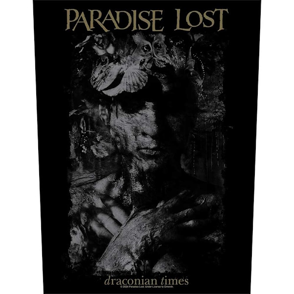 Paradise Lost Draconian Times Patch One Size Black Black One Size