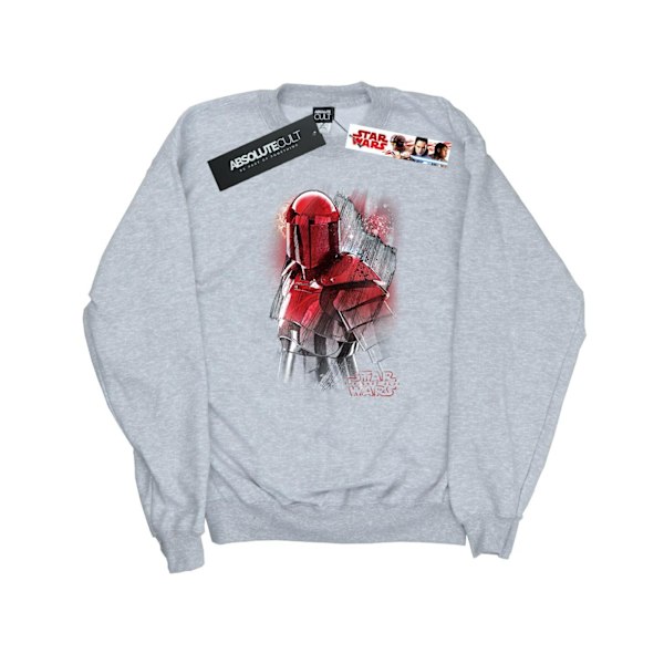 Star Wars The Last Jedi Praetorian Guard Borstad Sweatshirt för Män Sports Grey S