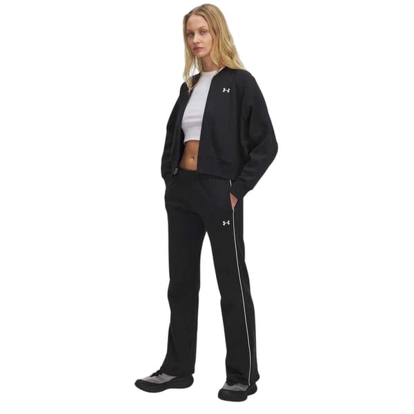 Under Armour Dam/Dam Rival Side Stripe Flared Sweatpants Black 8 UK R