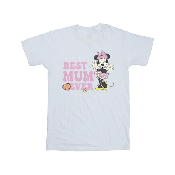 Disney Boys Bästa Mamma Ever T-Shirt 9-11 År Vit White 9-11 Years