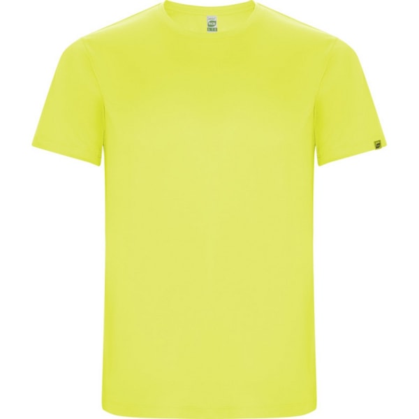 Roly herr Imola kortärmad sport T-shirt M fluorescerande gul Fluorescent Yellow M