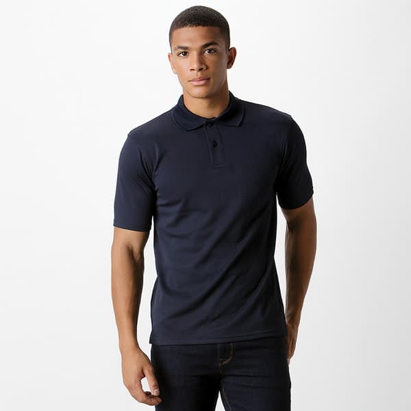 Kustom Kit Cooltex Plus Pique Polo S Marinblå Navy S