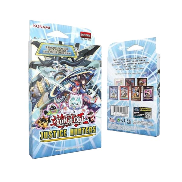 Yu-Gi-Oh! Justice Hunters Booster Pack Box One Size Flerfärgad Multicoloured One Size