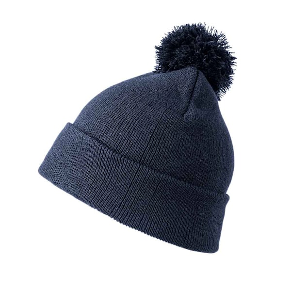 Result Core Pom Pom Beanie One Size Navy Navy One Size