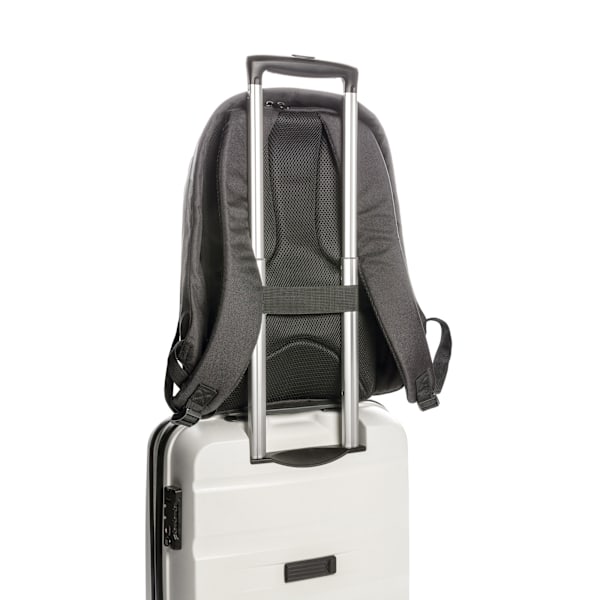 Swiss Peak Aware RPET Stöldskydds 10L Laptop Ryggsäck One Size B Black One Size