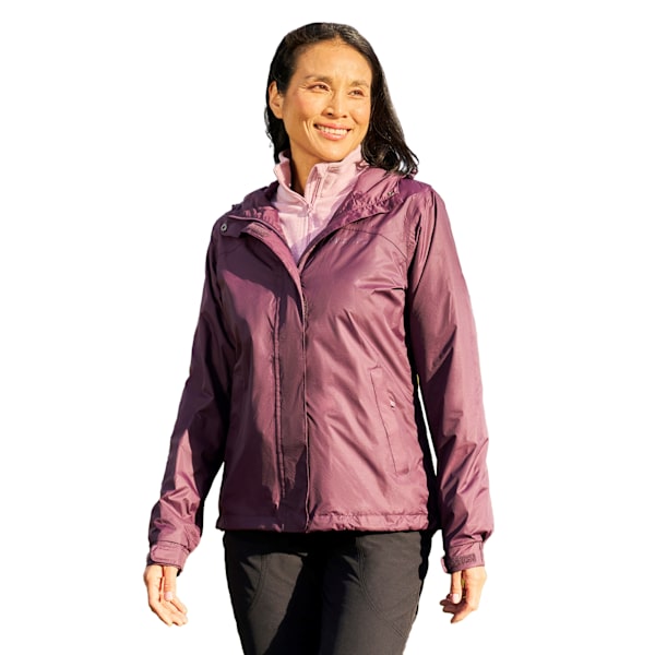 Mountain Warehouse Dam/Dam Torrent Vattentät Jacka 12 U Dark Purple 12 UK