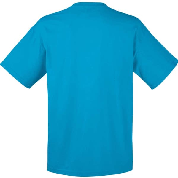 Fruit Of The Loom Herr Valueweight V-ringad, Kortärmad T-shirt Azure Blue 2XL