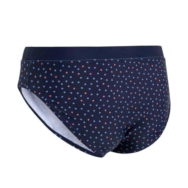 Trespass Dam Polka Dot Baddräktstrosor 18 UK Marinblå Navy 18 UK