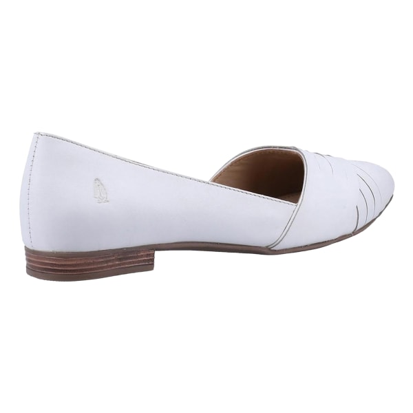 Hush Puppies Dam/Dam Marley Ballerina Läder Slip On Sko White 7 UK