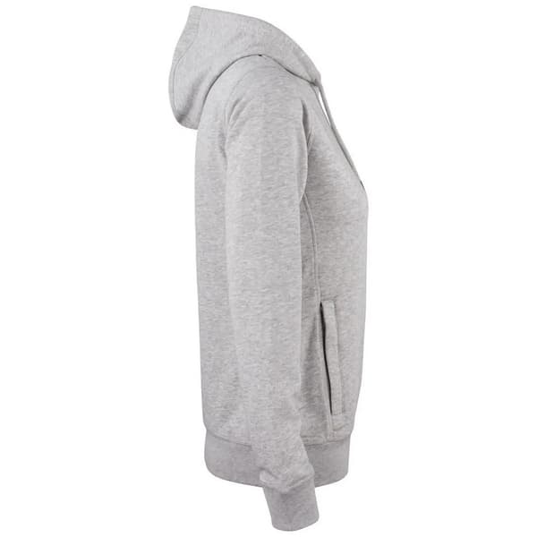 Clique Dam/Dam Premium Ekologisk Bomull Pullover Hoodie S G Grey Melange S