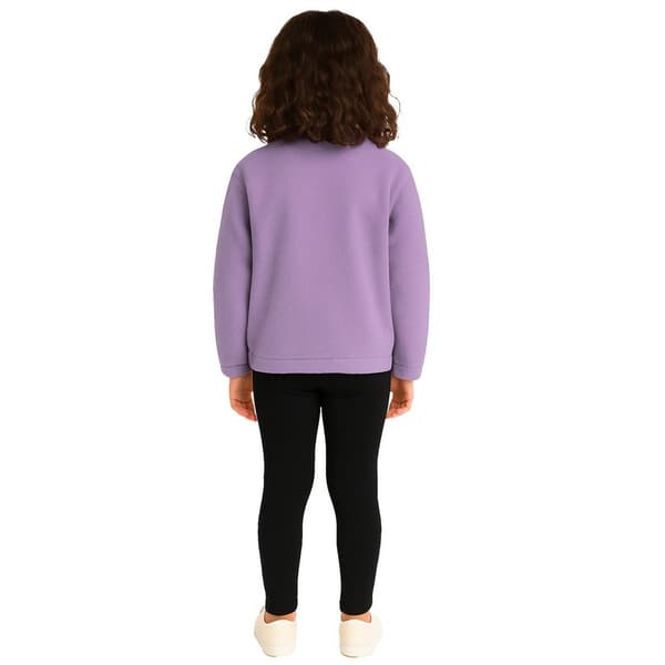 Squishmallows Flicktröja Borg Half Zip Loungewear Set 3-4 år Lila Purple/Black 3-4 Years