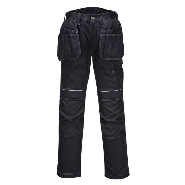 Portwest Unisex vadderade arbetsbyxor för vuxna 36R Svart Black 36R