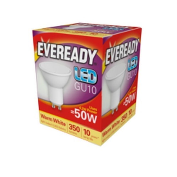 Eveready GU10 LED-lampa One Size Vit White One Size
