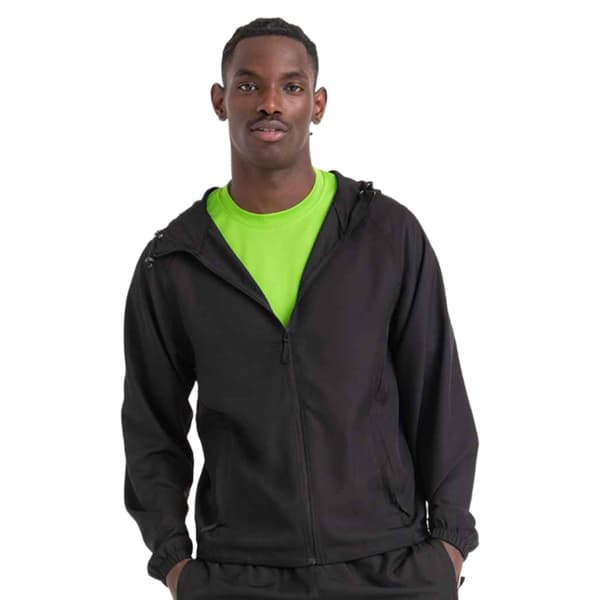 Awdis Active Track Jacket för män M Jet Black Jet Black M