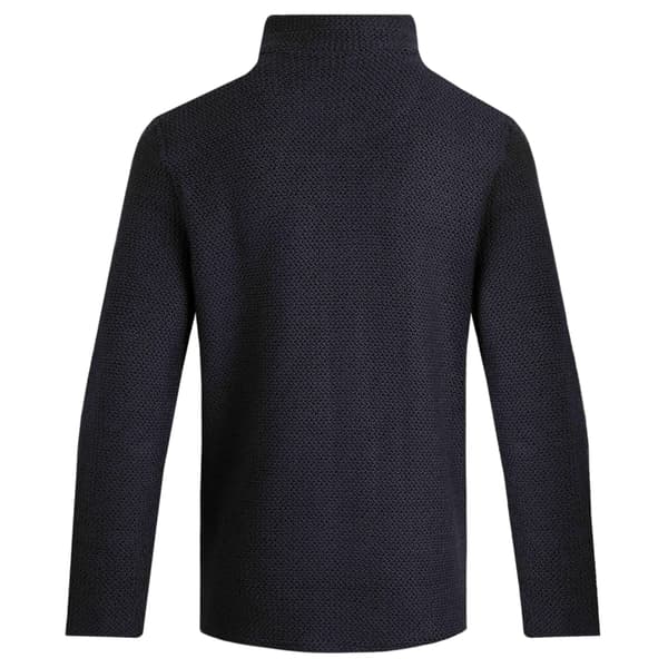 Weird Fish Mens Cruiser Macaroni Quarter Zip Pullover L Navy Navy L
