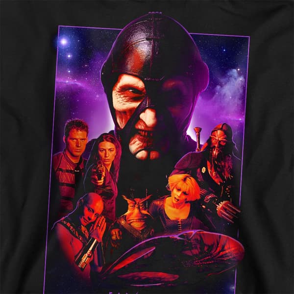 Farscape Unisex Vuxen 20 År Collage Tröja M Svart Black M