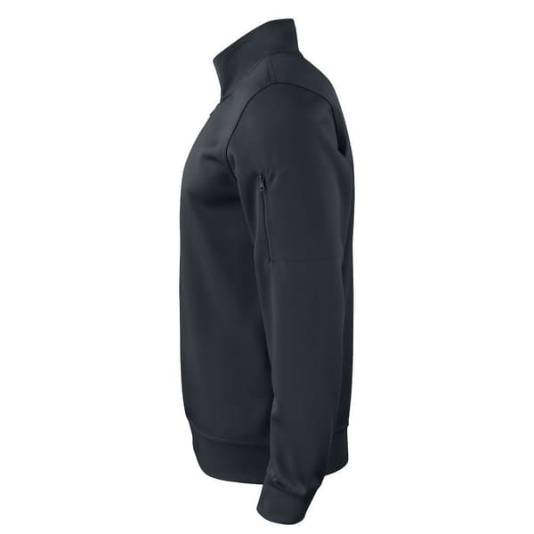 Clique Unisex Vuxen Basic Active Quarter Zip Tröja 4XL Svart Black 4XL