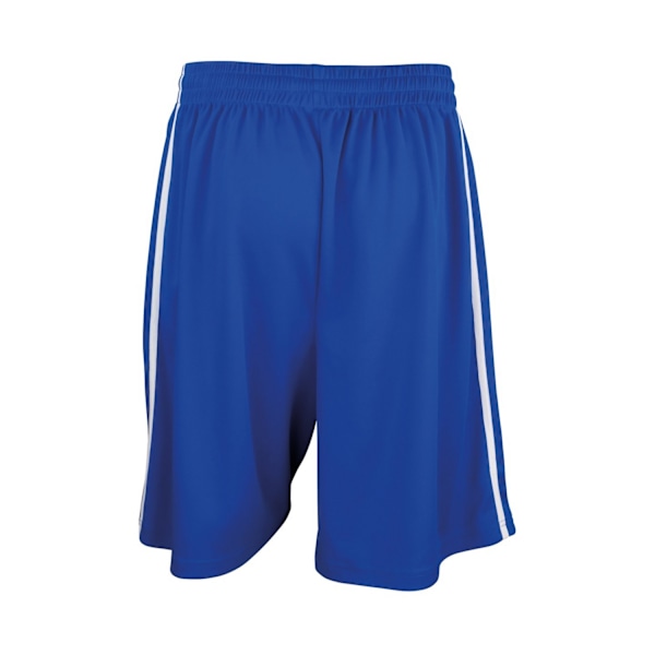 Spiro Basketshorts för herr XXL Royal Blue/White Royal Blue/White XXL