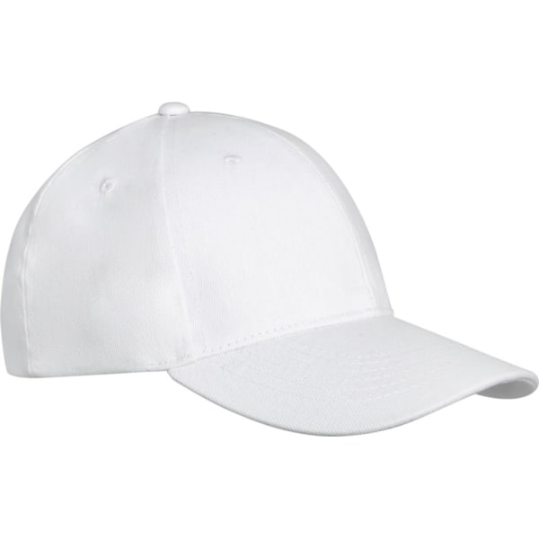 Elevate Unisex Vuxen Davis 6-Panel Keps Storlek One White White One Size