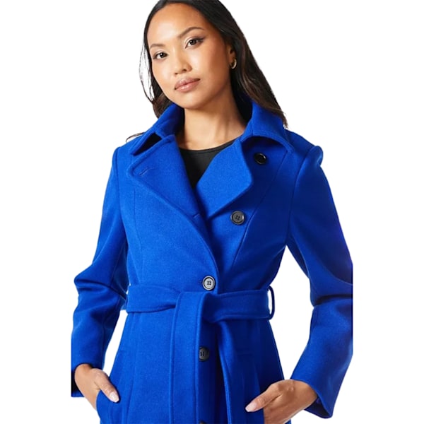 Principles Asymmetrisk Wrap-kappa för Kvinnor/Dam Storlek 12 UK Kobolt Cobalt 12 UK