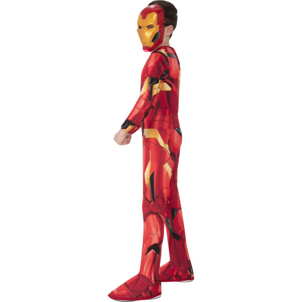 Marvel Avengers barn/barn Iron Man Costume XS Röd/Guld Red/Gold XS