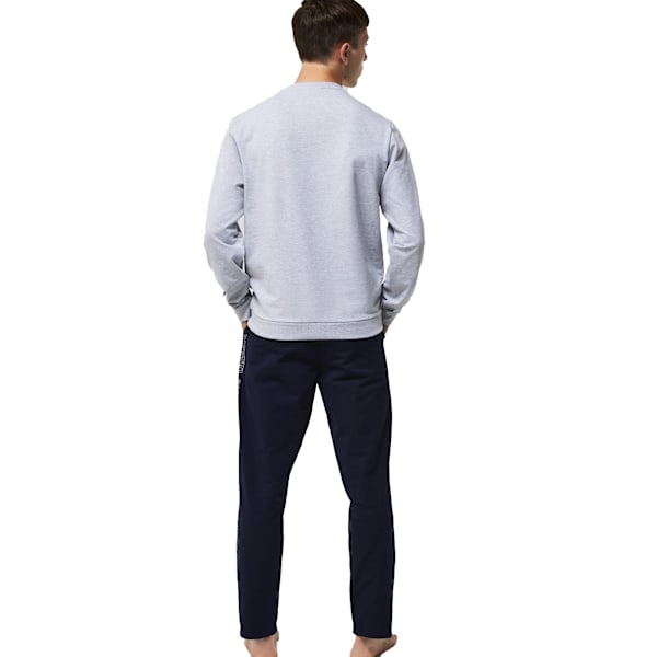 Lacoste Fleece Joggingbyxor Herr S R Marinblå Navy S R