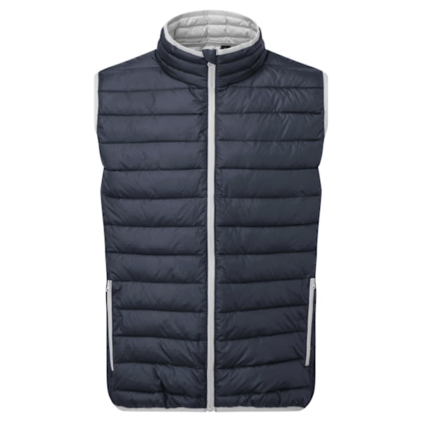 2786 Herr Traverse Vadderad Väst M Marinblå/Ljusgrå Navy/Light Grey M