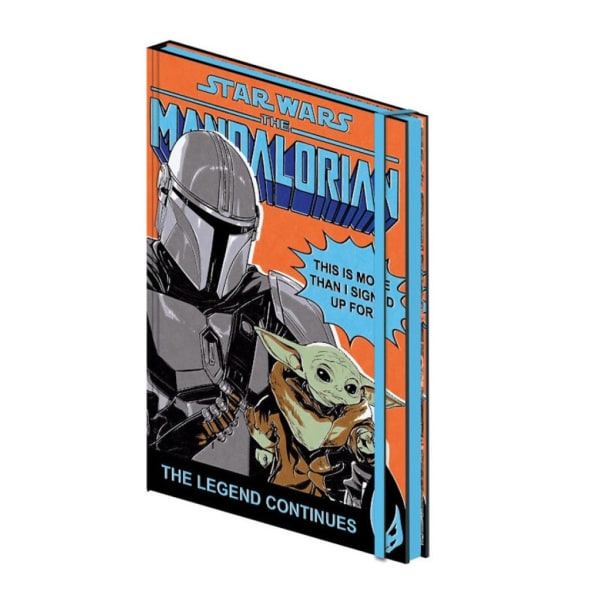 Star Wars: The Mandalorian More Than I registrerade mig för Notebook A Multicoloured A5