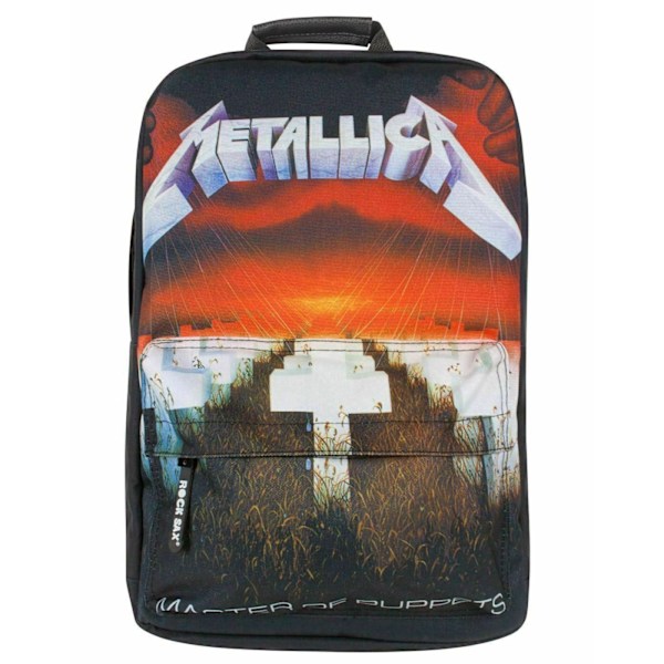 Rock Sax Master Of Puppets Metallica Ryggsäck One Size Svart/Flerfärgad Black/Multicoloured One Size