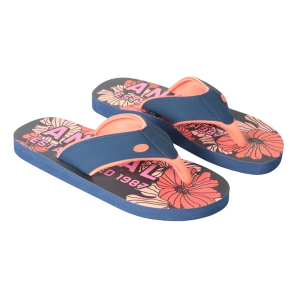 Animal Dam/Dam Swish Flip Flops 4 UK Korall Coral 4 UK
