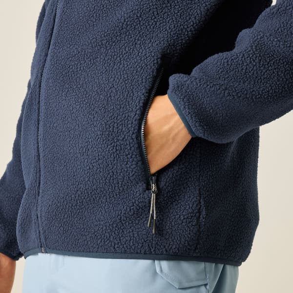 Dare 2B Camber Fleece i återvunnen polyester för herrar, marinblå, L Navy L