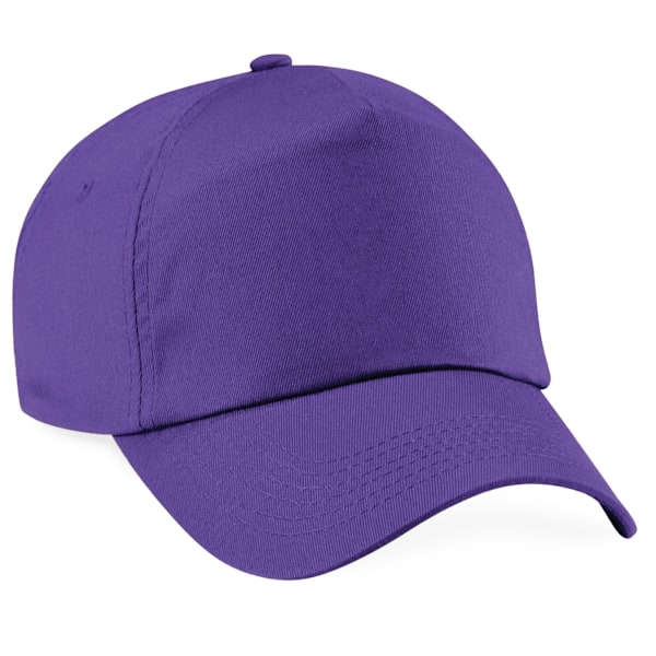 Beechfield Unisex Original 5-Panel Baseballkeps i enfärgad design, One Size Purple One Size