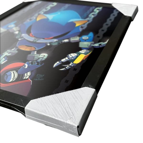 Sonic The Hedgehog Kedjeramad Poster One Size Flerfärgad Multicoloured One Size