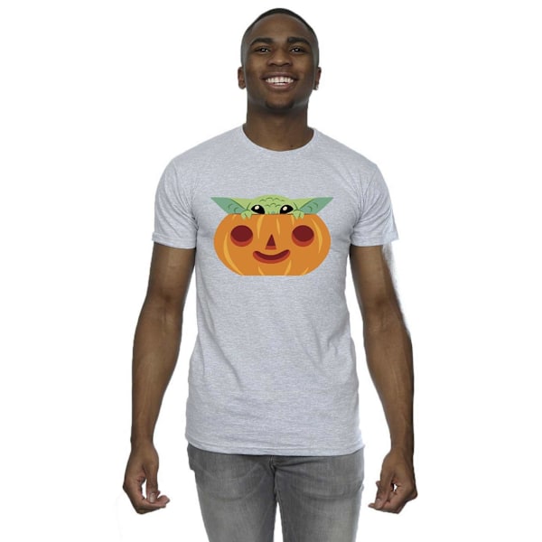 Star Wars: The Mandalorian Herr Grogu Pumpa T-shirt XL Sport Sports Grey XL