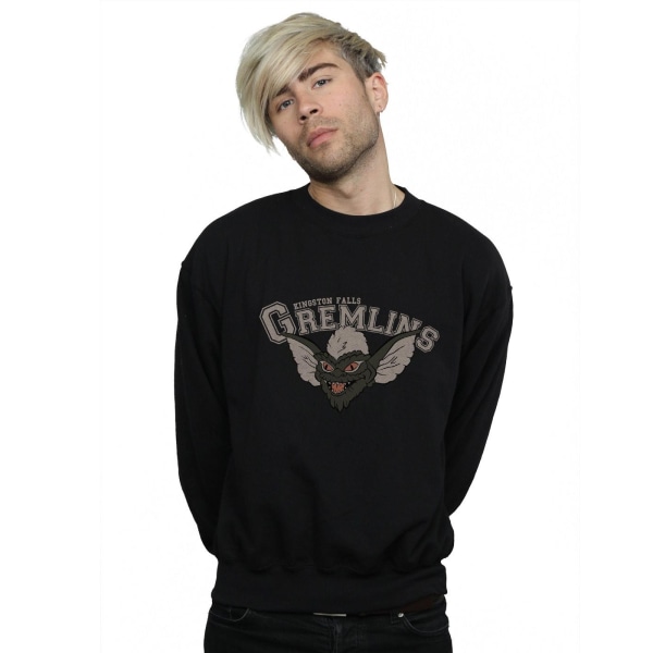 Gremlins Mens Kingston Falls Sport Sweatshirt XL Svart Black XL