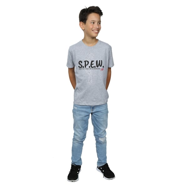 Harry Potter Boys Dobby SPEW T-shirt 7-8 år Sports Grey Sports Grey 7-8 Years