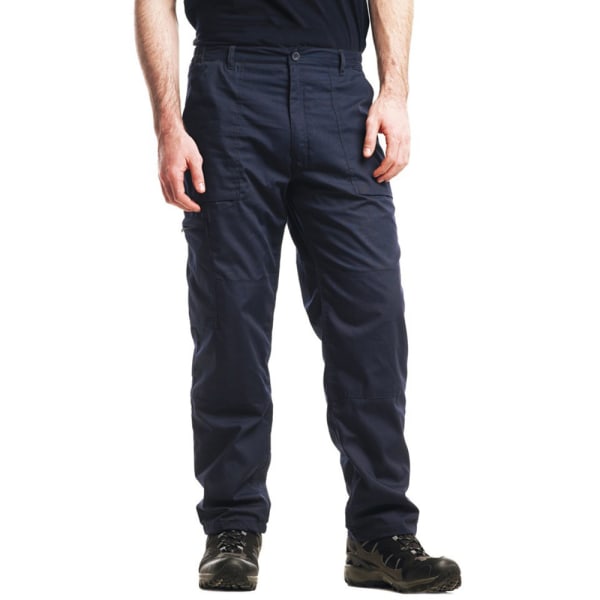Regatta Mens New Lined Action Trouser (Short) / Pants 30W x Sho Navy Blue 30W x Short