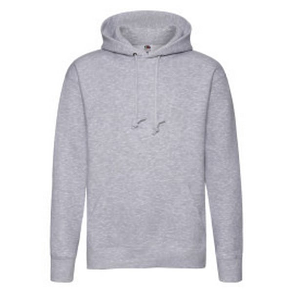 Fruit of the Loom Herr Hoodie 4XL Heather Grey Heather Grey 4XL