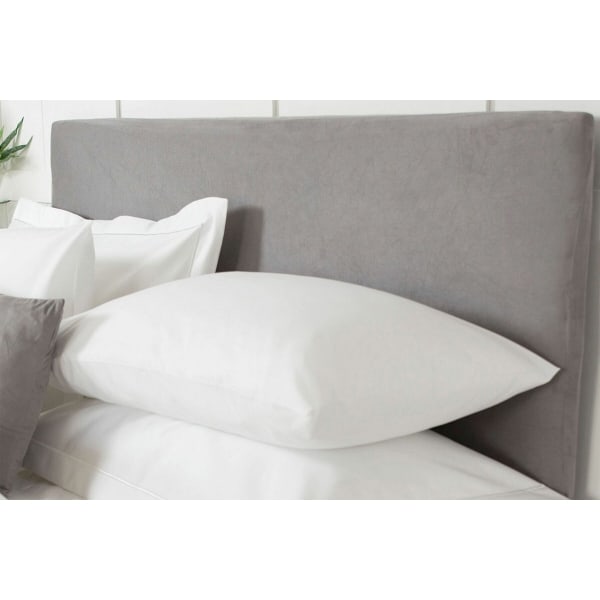 Belledorm Faux Suede Enfärgat Sänggavelöverdrag 70cm x 123cm Kolgrå Charcoal 70cm x 123cm