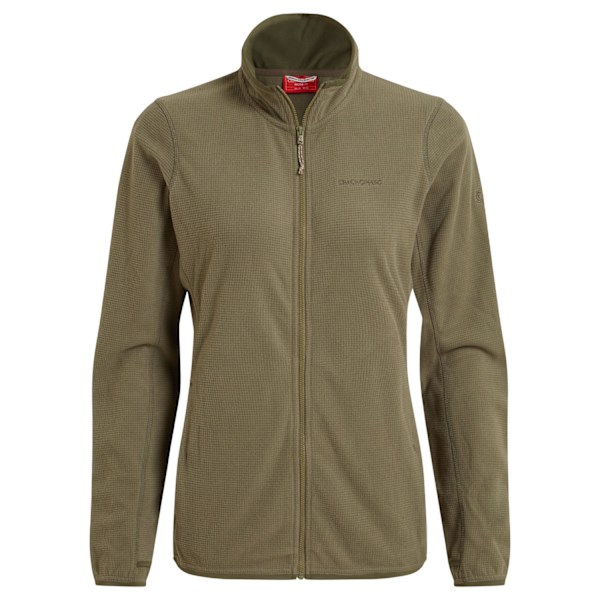 Craghoppers Anya Nosilife Fleecejacka för dam 10 UK Sof Soft Moss 10 UK